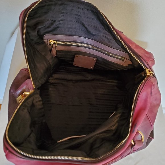********SOLD*********Prada Purse Bowling Bag - Picture 4 of 5
